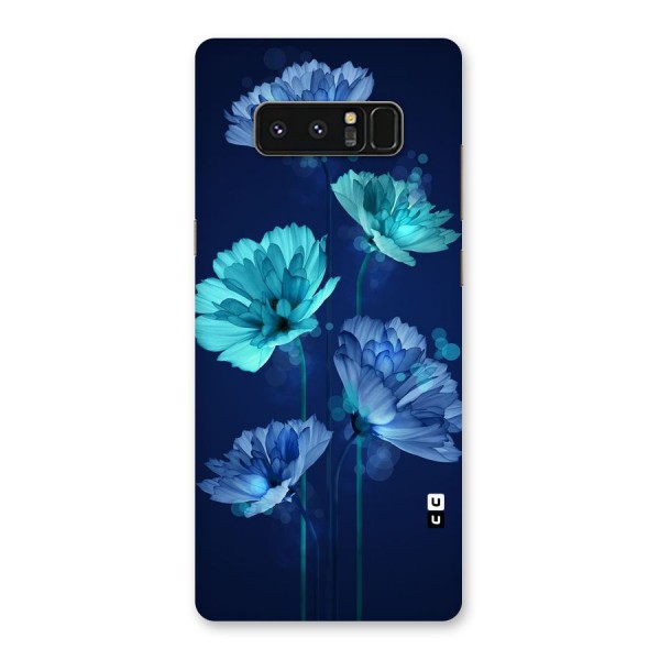 Water Flowers Back Case for Galaxy Note 8