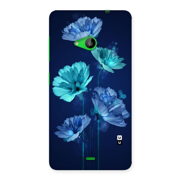Water Flowers Back Case for Lumia 535