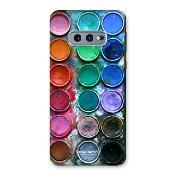 Water Paint Box Back Case for Galaxy S10e