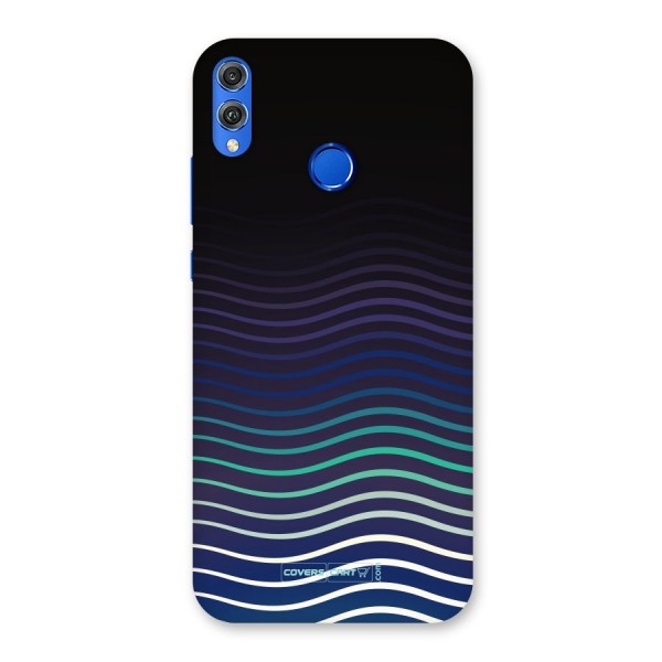 Wavy Stripes Back Case for Honor 8X