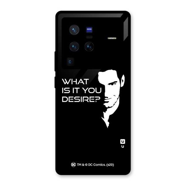What Do You Desire Glass Back Case for Vivo X80 Pro