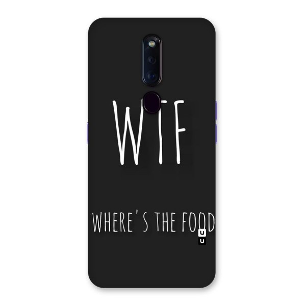 Where The Food Back Case for Oppo F11 Pro