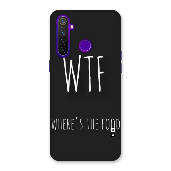 Where The Food Back Case for Realme 5 Pro