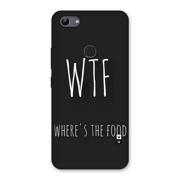 Where The Food Back Case for Vivo Y81