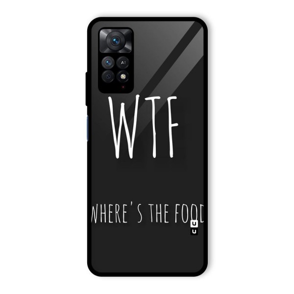 Where The Food Glass Back Case for Redmi Note 11 Pro