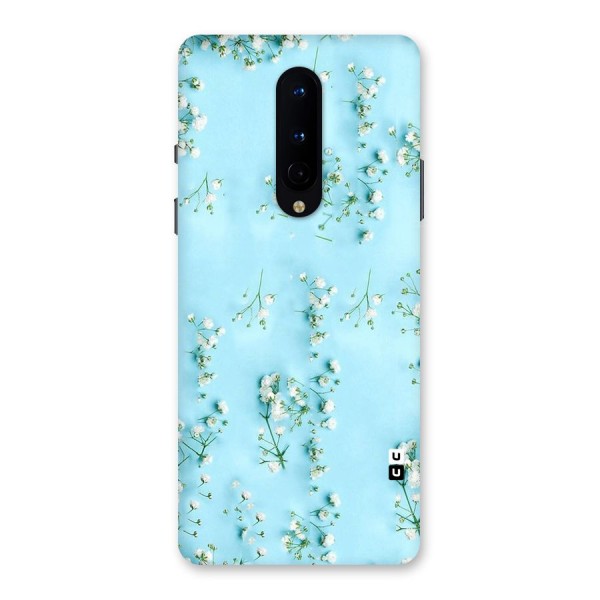 White Lily Design Back Case for OnePlus 8
