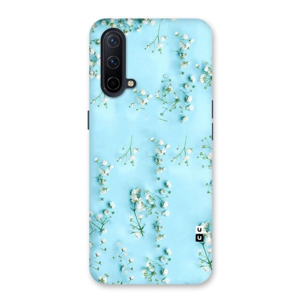White Lily Design Back Case for OnePlus Nord CE 5G