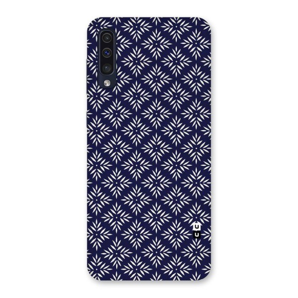 White Petals Pattern Back Case for Galaxy A50