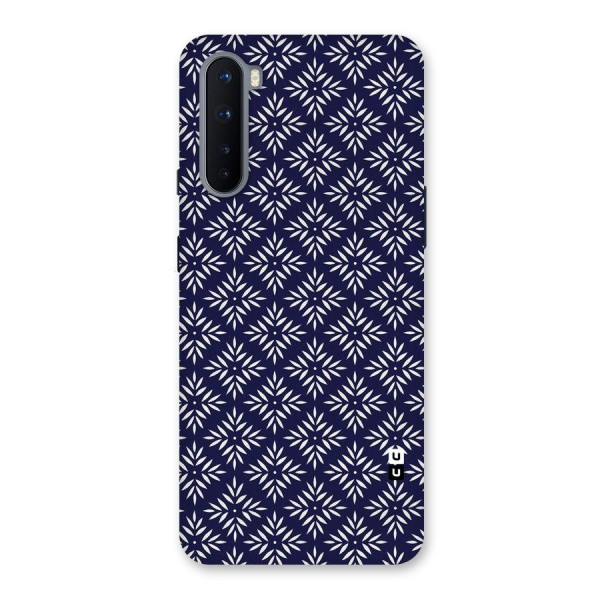 White Petals Pattern Back Case for OnePlus Nord