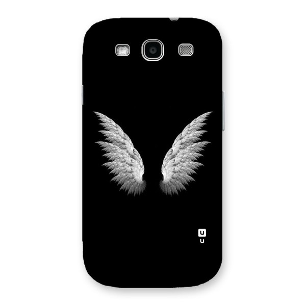 White Wings Back Case for Galaxy S3 Neo