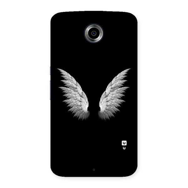 White Wings Back Case for Nexsus 6