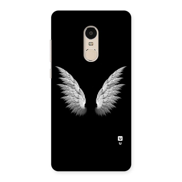White Wings Back Case for Xiaomi Redmi Note 4