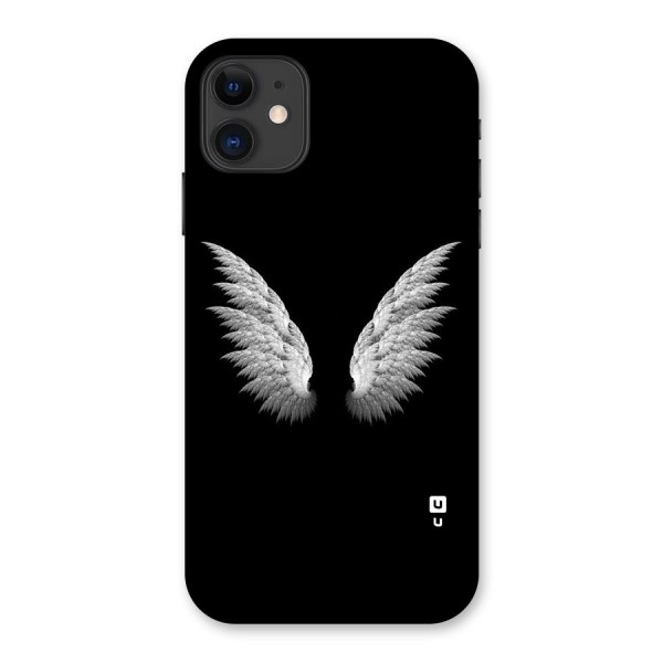 White Wings Back Case for iPhone 11