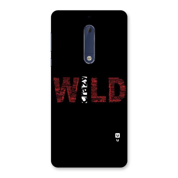 Wild Crazy Back Case for Nokia 5