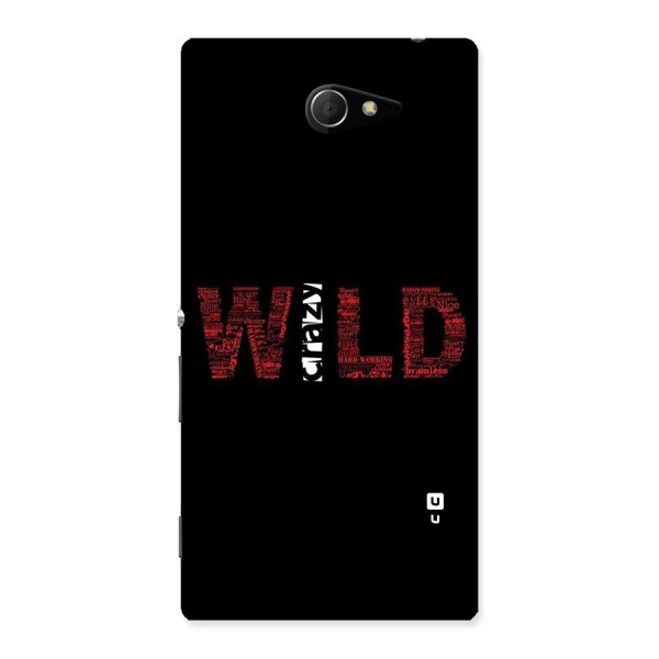Wild Crazy Back Case for Sony Xperia M2