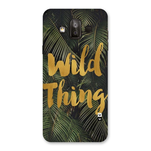 Wild Leaf Thing Back Case for Galaxy J7 Duo
