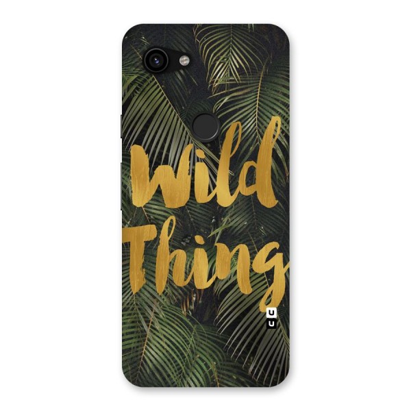 Wild Leaf Thing Back Case for Google Pixel 3a