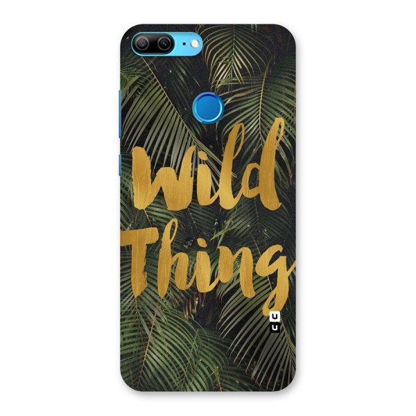 Wild Leaf Thing Back Case for Honor 9 Lite