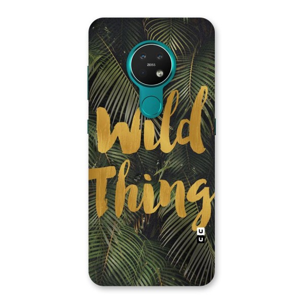 Wild Leaf Thing Back Case for Nokia 7.2