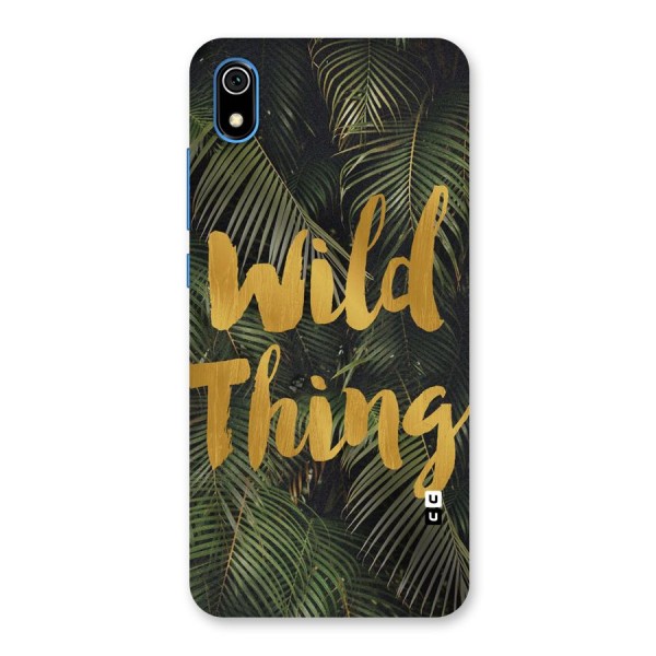 Wild Leaf Thing Back Case for Redmi 7A