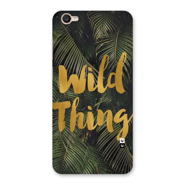 Wild Leaf Thing Back Case for Vivo Y55s