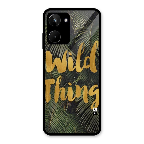 Wild Leaf Thing Glass Back Case for Realme 10