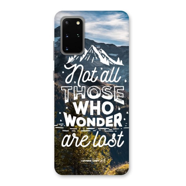 Wonder Lost Back Case for Galaxy S20 Plus