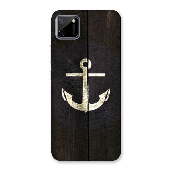 Wood Anchor Back Case for Realme C11