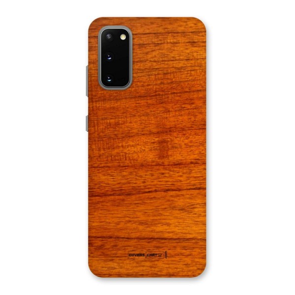 Wood Texture Design Back Case for Galaxy S20