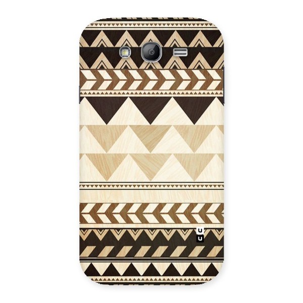 Wooden Printed Chevron Back Case for Galaxy Grand Neo