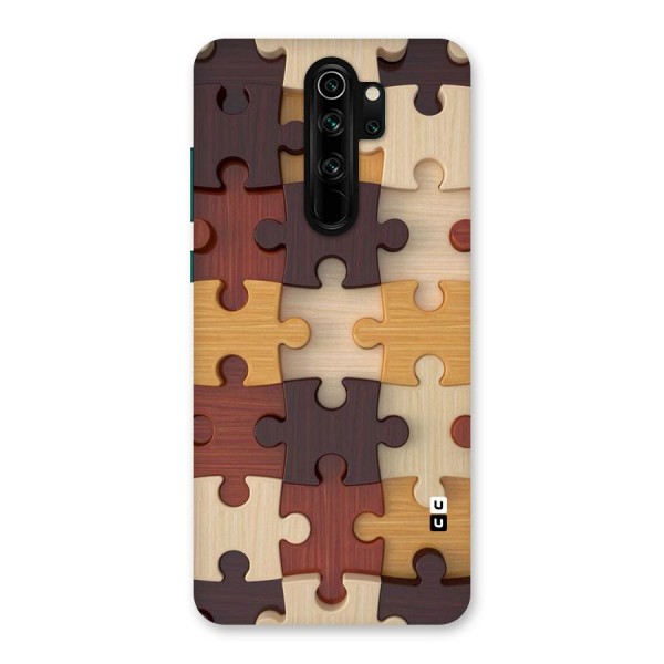 Wooden Puzzle (Printed) Back Case for Redmi Note 8 Pro