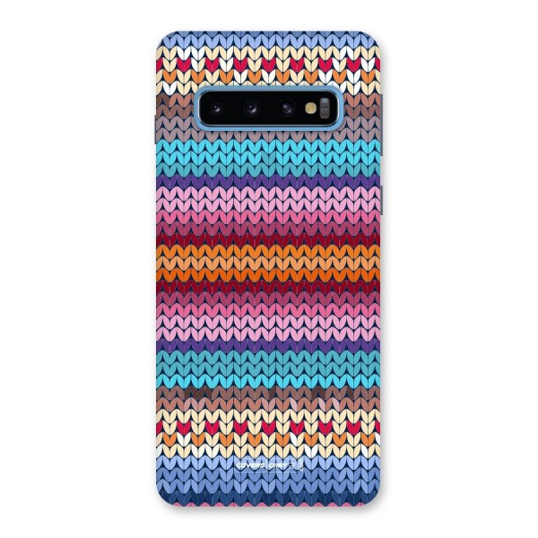 Woolen Back Case for Galaxy S10