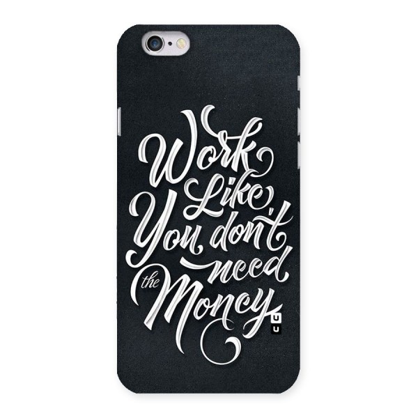 Work Like King Back Case for iPhone 6 6S