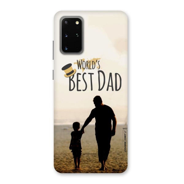 Worlds Best Dad Back Case for Galaxy S20 Plus