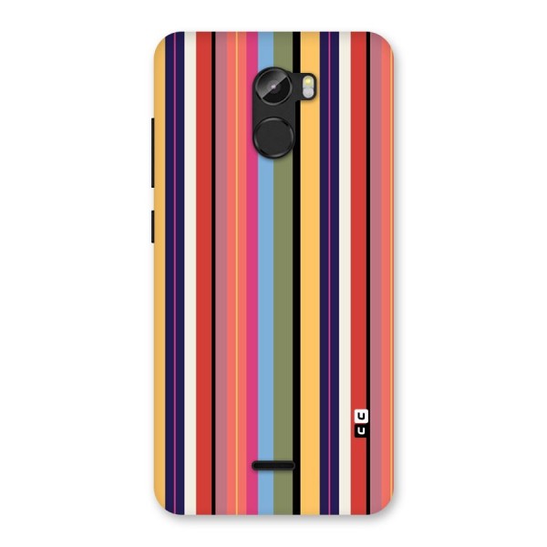 Wrapping Stripes Back Case for Gionee X1