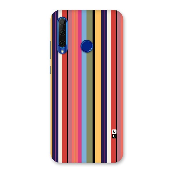 Wrapping Stripes Back Case for Honor 20i