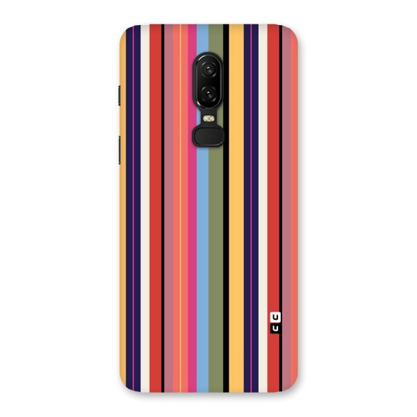 Wrapping Stripes Back Case for OnePlus 6