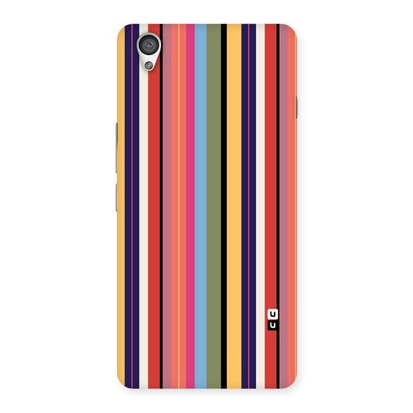 Wrapping Stripes Back Case for OnePlus X