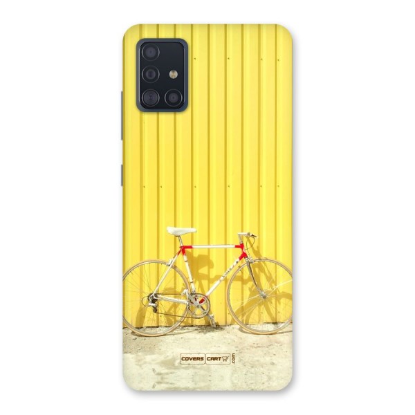 Yellow Cycle Classic Back Case for Galaxy A51
