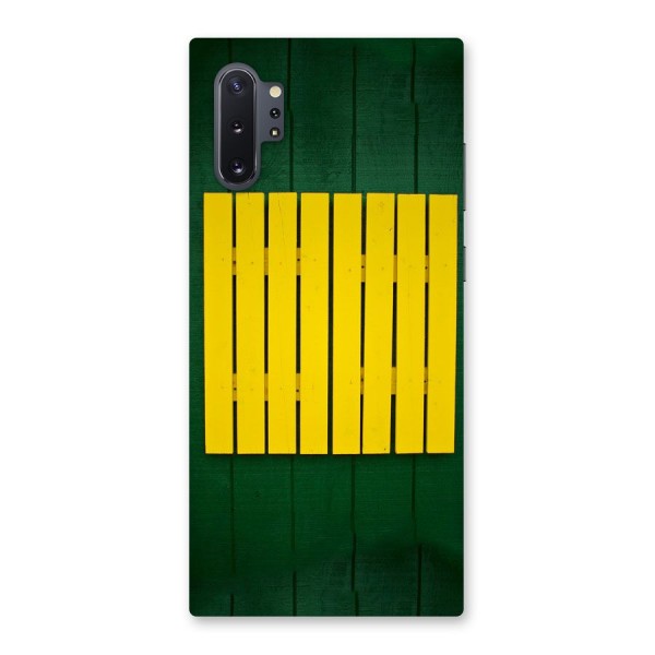 Yellow Fence Back Case for Galaxy Note 10 Plus