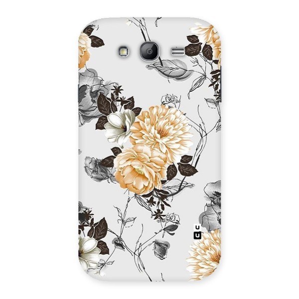 Yellow Floral Back Case for Galaxy Grand