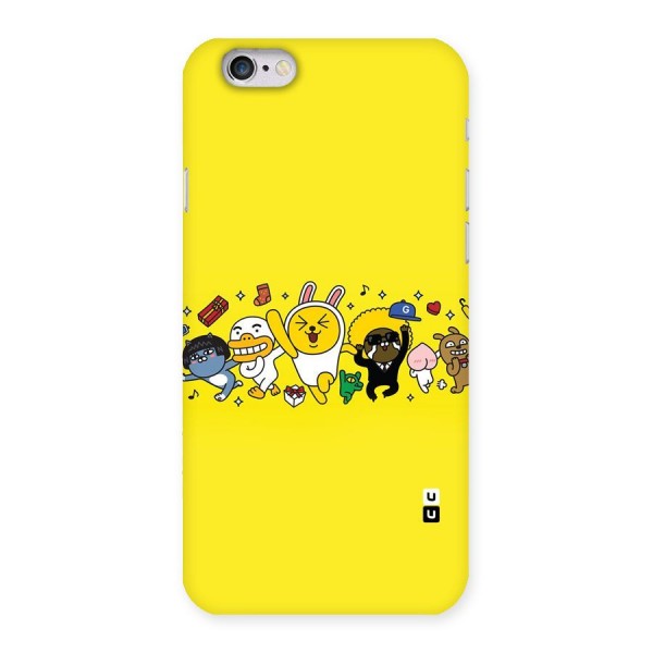 Yellow Friends Back Case for iPhone 6 6S