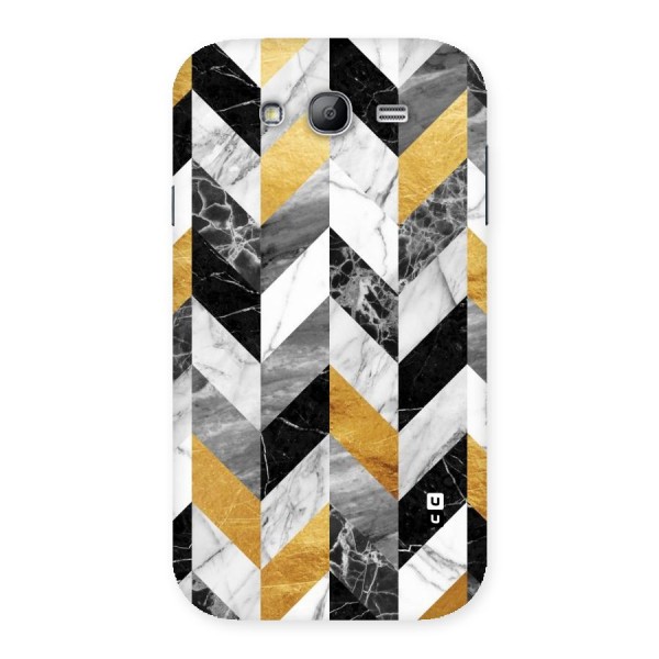 Yellow Grey Marble Back Case for Galaxy Grand