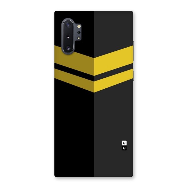 Yellow Lines Back Case for Galaxy Note 10 Plus