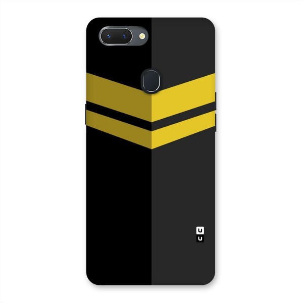 Yellow Lines Back Case for Oppo Realme 2