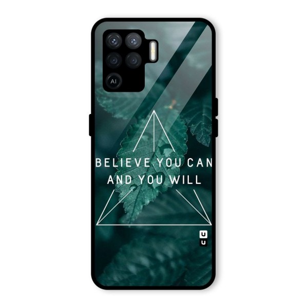You Will Glass Back Case for Oppo F19 Pro