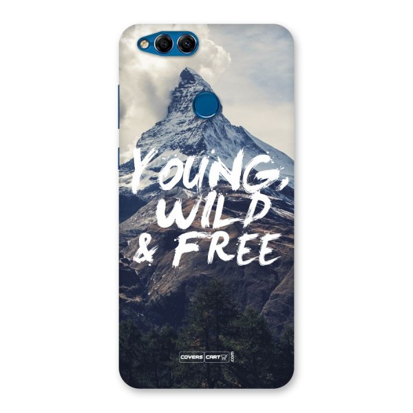 Young Wild and Free Back Case for Honor 7X