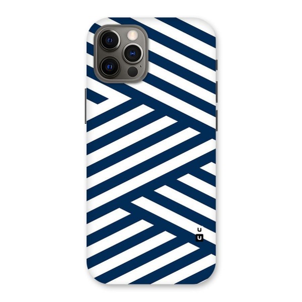 Zip Zap Pattern Back Case for iPhone 12 Pro