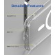 Crystal Clear Transparent Magsafe Back Case for iPhone 11 Pro Max