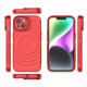 Crimson Red - TitanShield Wave Silicone Magsafe Back Case for iPhone 13